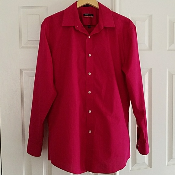 Pierre Cardin Other - Men's Pierre Cardin Cranberry Button up